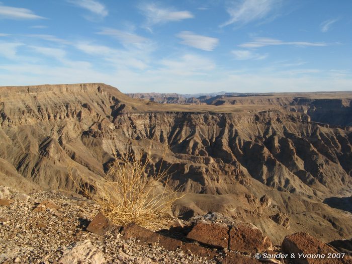 Overweldigend uitzicht vanaf het hiking trail viewpoint
