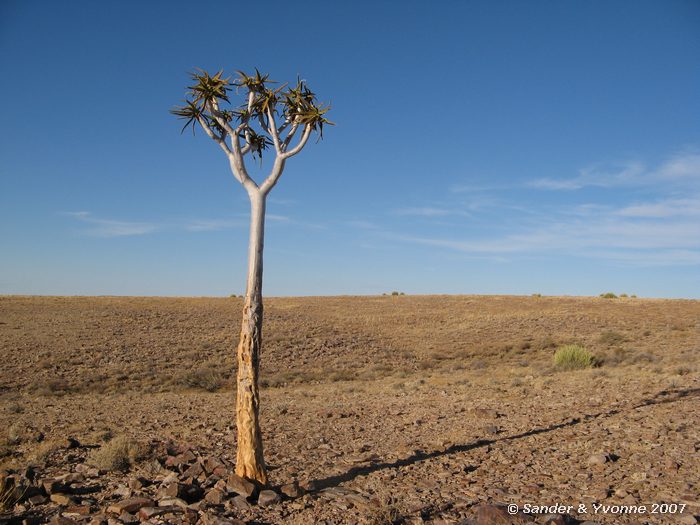Bij Fish river canyon