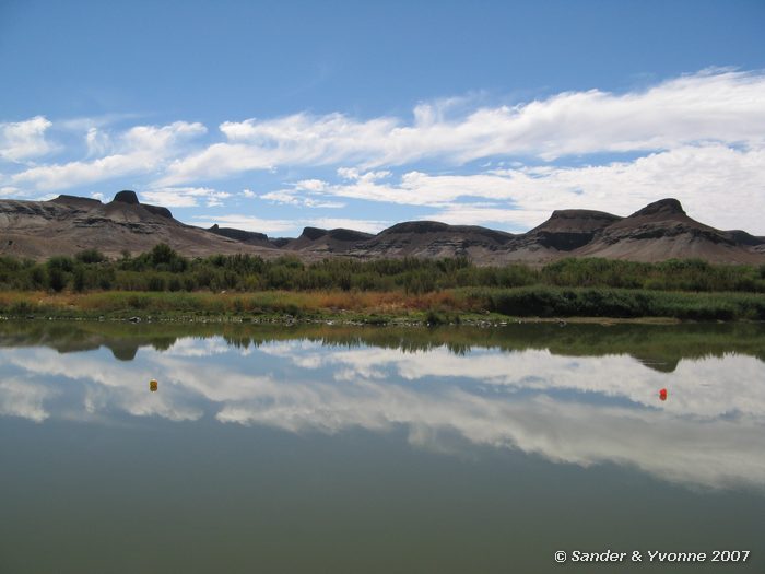 Oranjerivier bij Fiddlers creek campsite