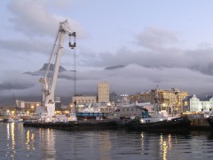 Waterfront met Tafelberg