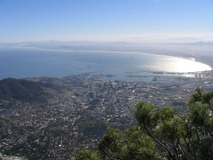 Uitzicht vanaf Tafelberg