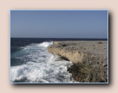 Hoge golven bij Boka Onima