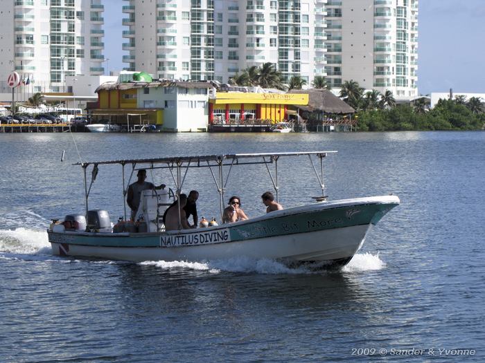 Coming back from diving