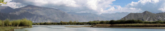 Lhasa rivier, Tibet