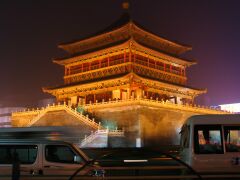 Bell tower bij avond