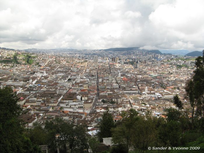 Vanaf de berg van de maagd