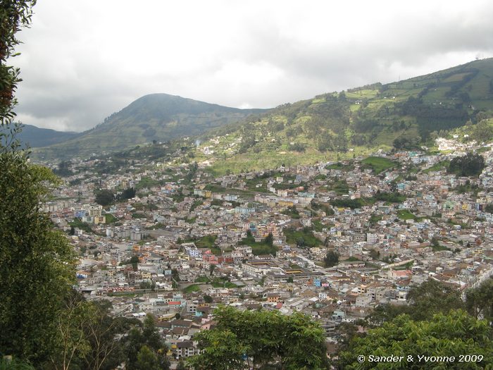 Vanaf de berg van de maagd