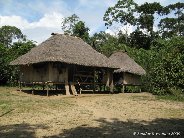 Het huis van de dorpsoudste