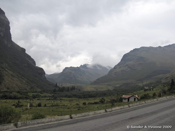 In nationaal park Cajas