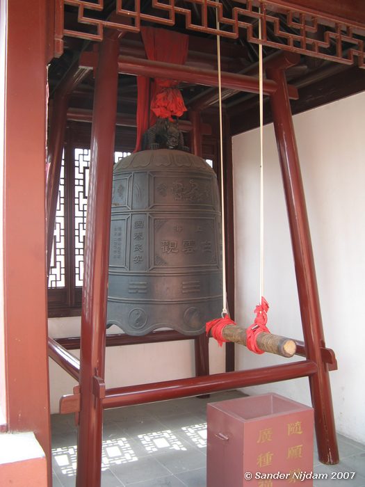 In Taoistische tempel in Shanghai