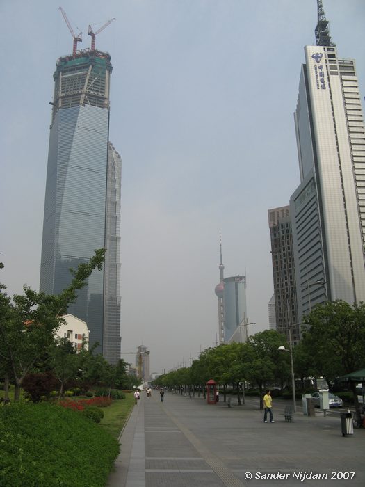 En Jinmao toren, Pudong, Shanghai