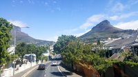 Straat met uitzicht op Lion's Head