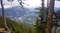 Uitzicht vanaf Sulphur Mountain