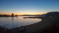Zonsondergang bij English Bay