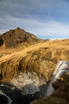 Skógafoss van boven