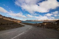 Weg langs het Kleifarvatn