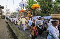Processie naar de tempel