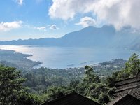 Het Baturmeer en de vulkaan Batur