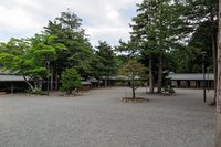 Terrein van de Hokkaido-schrijn