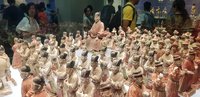 Beeldjes in het museum