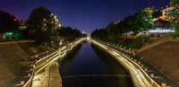 Gracht langs de stadsmuur