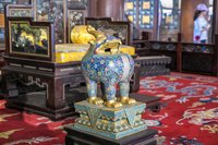 Beeld van cloisonné
