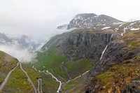 Haarspeldbochten van de Trollstigen