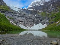 Bøyabreen en het Brevatnet