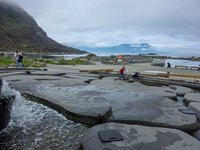 Kust bij Atlanterhavsparken